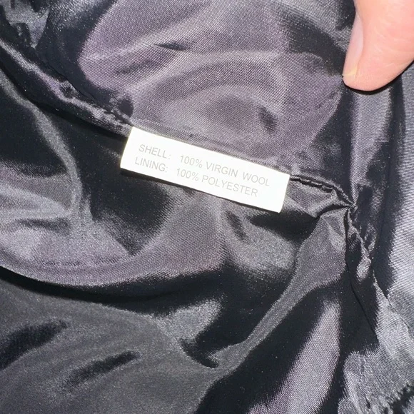 Black Wool Jacket - Picture 4 of 6